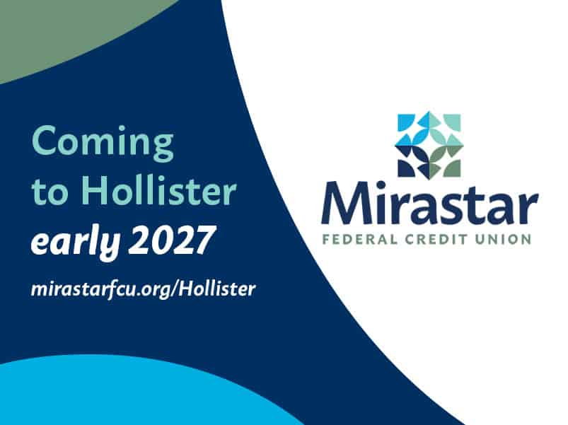 Coming to Hollister early 2027
